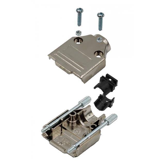 MHDTPK15-K MH Connectors  Capots de connecteurs D-Sub en forme de D